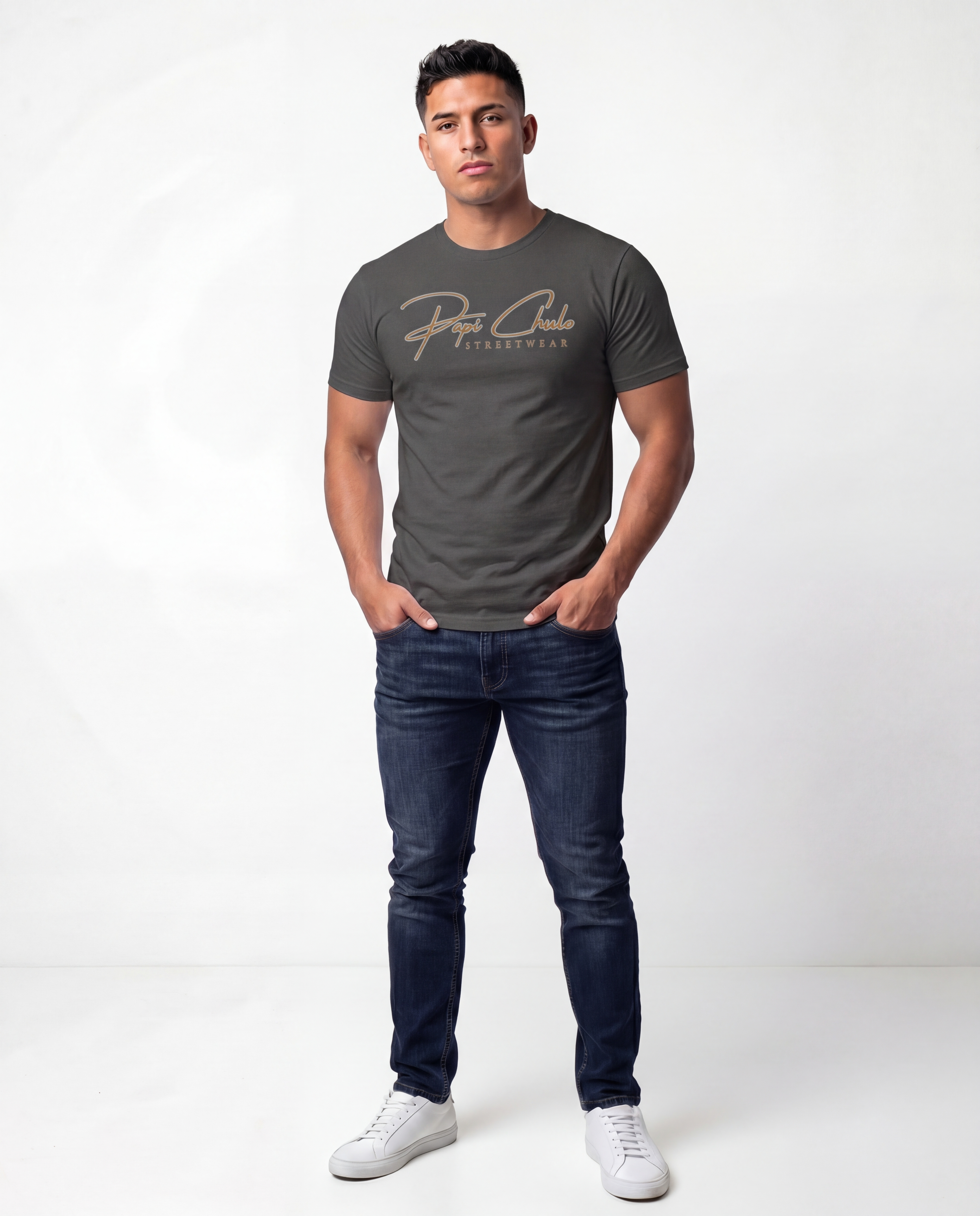 Flex Fit T-Shirt-Khaki